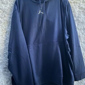 New Jordan Men's Navy Hoodie Sweater